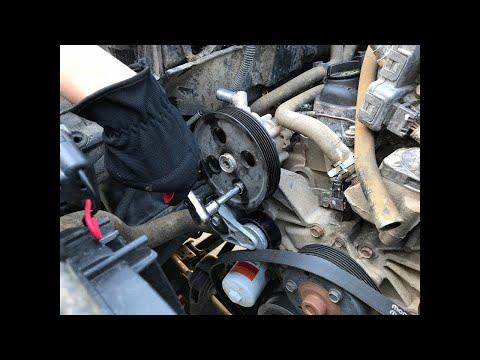 Jeep Wrangler JK Power Steering Pump and Pulley Replacement