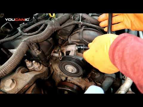 How to Replace the Serpentine Belt on a 2013-2020 Ford Fusion (Engine: Inline 4 2.0L)