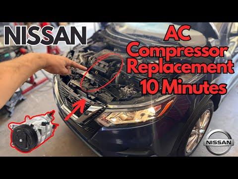 2017-2024 Nissan Rogue Sport AC Compressor Full Replacement /Just in 10 Minutes