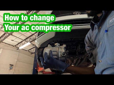 How to Replace the A/C Compressor on a 2019 Volkswagen Jetta (R-1234yf System)