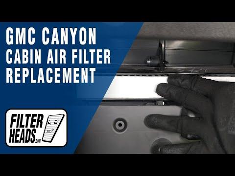 How to Replace Cabin Air Filter 2016 GMC Canyon | AQ1223C