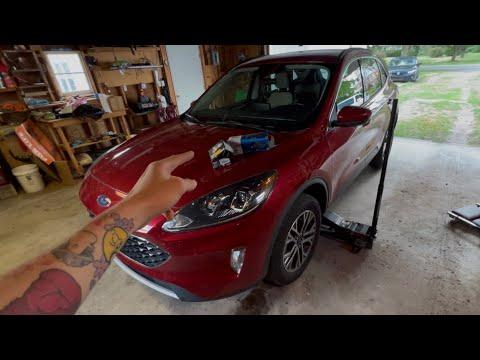 How to Replace Rear Brake Pads on a 2022 Ford Escape (EPB Service Mode Guide)