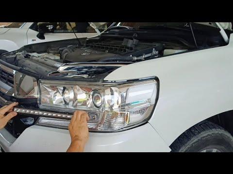 TOYOTA LANDCRUISER DRL LED SEQUENTIAL SIGNAL TURNING LIGHT  INSTALLATION