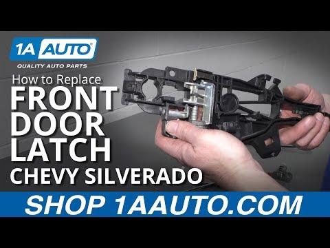 How to Replace Front Door Latch 14-19 Chevy Silverado