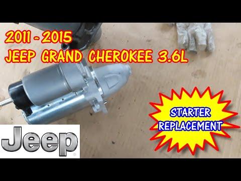 2011-2015 Jeep Grand Cherokee 3.6 Starter Replacement