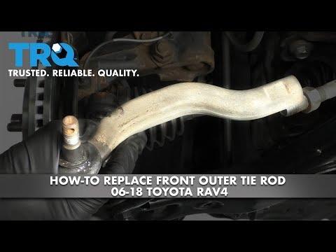 How to Replace the Outer Tie Rod End on a 2017 Toyota RAV4