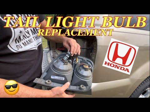 HONDA PILOT TAIL LIGHT BULB REPLACEMENT - How to Change Taillight Bulbs on a Honda Pilot.