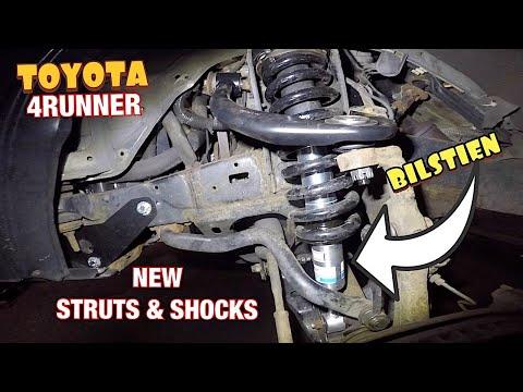 Replaced front struts and rear shocks on toyota 4runner Infotmation Guide