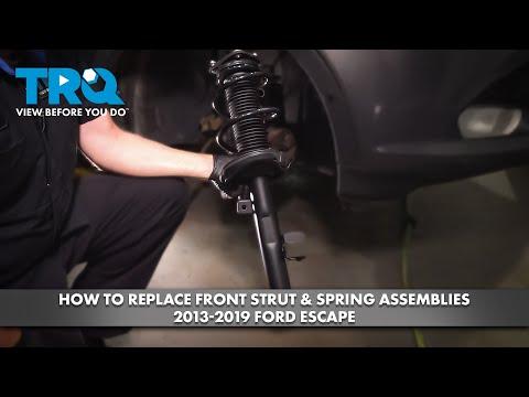 How to Replace Front Strut &amp; Spring Assemblies 2013-2019 Ford Escape