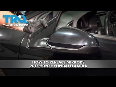 How to Replace Side-View Mirrors on a 2017-2018 Hyundai Elantra (Body: Sedan)