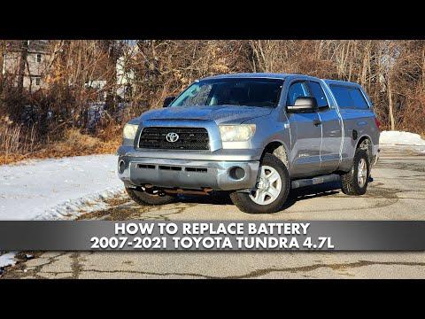 How to Replace the Battery on a 2014 Toyota Tundra (Step-by-Step Guide)