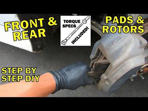 How to Replace Rear Brake Pads & Rotors on a 2016 Lexus GS350 (DIY Guide)