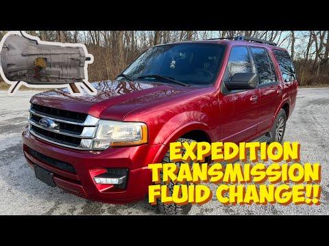 How to Change Transmission Fluid on a 2018-2021 Ford Expedition 10-Speed (Engine: V6 3.5L)