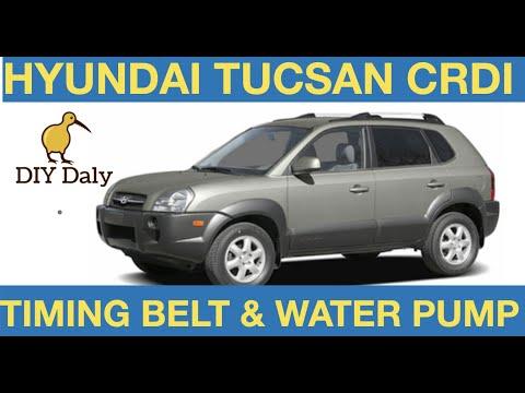 Hyundai Tucsan Timing Belt & Water Pump Replacement - How to Fit