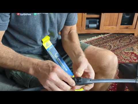 How to Replace Front Windshield Wiper Blades on a 2016 Toyota Tundra