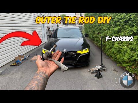 BMW F-Series Outer Tie Rod DIY (x-drive) | 340i F30 Easy Replacement