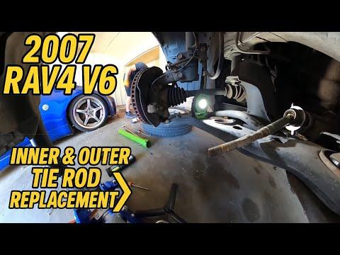 How to Replace the Front Outer Tie Rod End on a 2006-2019 Toyota RAV4