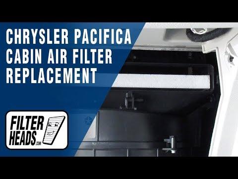 How to Replace the Cabin Air Filter on a 2018 Chrysler Pacifica (Step-by-Step)