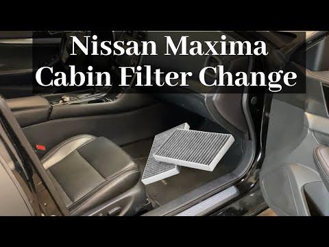 How to Replace the Cabin Air Filter on a 2018 Nissan Maxima (Step-by-Step)