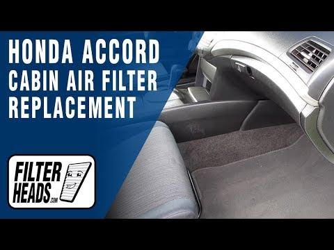 How to Replace Cabin Air Filter 2012 Honda Accord | AQ1058C