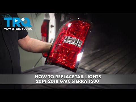 How to Replace Tail Light Bulbs on a 2014-2019 GMC Sierra 1500