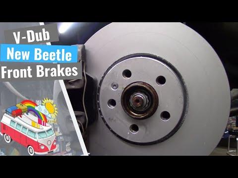 How to Replace Front Brake Pads and Rotors on a 2016 Volkswagen Beetle