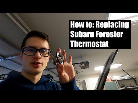 How to Replace the Thermostat on a 1998-2016 Subaru Forester (Engine: Flat 4 2.5L)