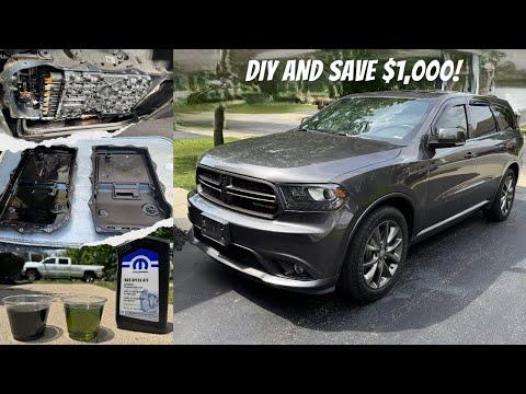 Change 8HP70 Transmission Fluid & Pan/Filter on 2014-2025 Dodge Durango, Jeep Cherokee and more!