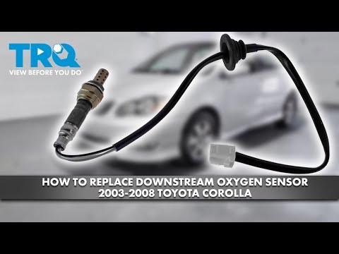 How to Replace Downstream O2 Sensor 2003-2008 Toyota Corolla