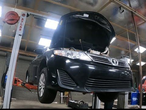 2014 Toyota Camry 2.5l a/c compressor replace