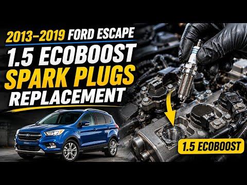 How to Replace Spark Plugs on a 2009-2026 Ford Escape 2.5L (Engine: Inline 4 2.5L)
