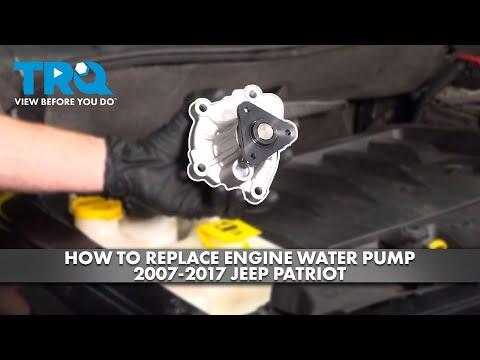 How to Replace the Water Pump on a 2016 Jeep Patriot 2.0L (World Engine)
