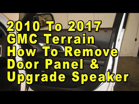 How to Replace the Front Door Lock Actuator (Latch Assembly) on a 2016 GMC Terrain