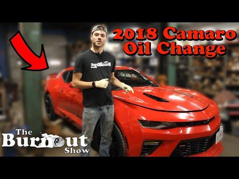 How To Do An Oil Change (2018 Chevy Camaro SS) - Burnout Tutorials