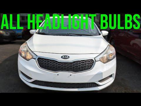 How to Replace Headlight Bulbs - Kia Forte (2014-2016)