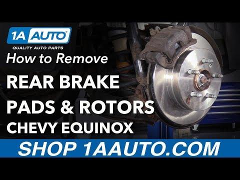 How to Replace Rear Brake Pads and Rotors on a 2017 Chevrolet Equinox