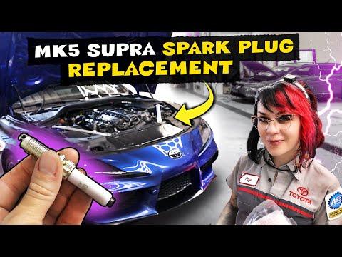 How to Replace the Spark Plugs on Mk5/A90 Supra - BMW B58 Engine #AutoDIY #Mk5Supra #B58 #CarTips
