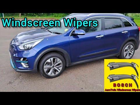 How to Replace Front Windshield Wiper Blades on a 2018 Kia Niro