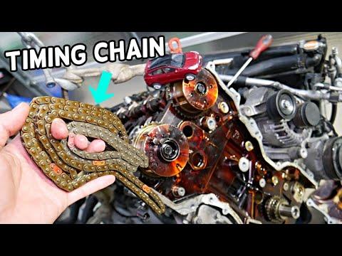HYUNDAI TUCSON TIMING CHAIN REPLACEMENT, OIL PUMP TIMING CHAIN, MAIN TIMING CHAIN