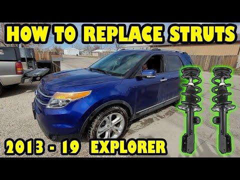 How to replace the struts on a 2013-2019 Ford Explorer