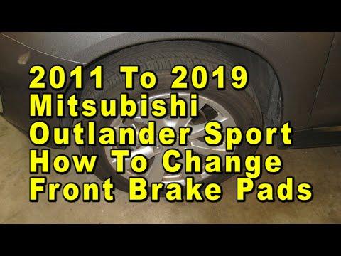 How to Replace Front Brake Pads on a 2016 Mitsubishi Outlander Sport