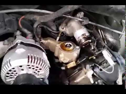 Replacing a Thermostat on a Ford E250 (5.4L Triton) - Easy!