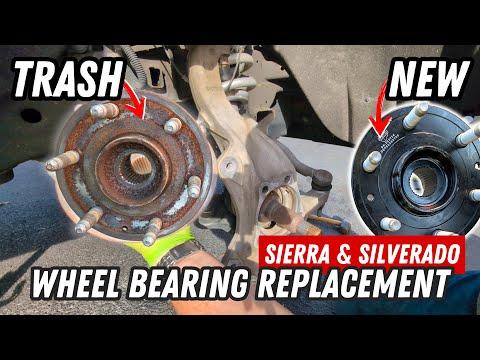 How to Replace a Front Wheel Bearing on Silverado &amp; Sierra 1500 (2019–2026)