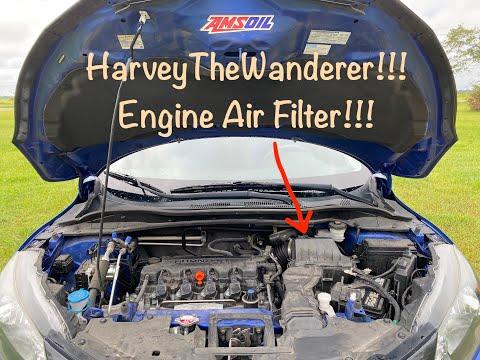 2018 Honda HRV: Engine Air Filter Change