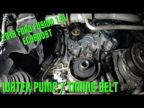 2018 Ford Fusion 1.5L Ecoboost Water Pump &amp; Timing Belt