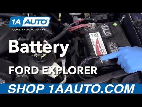 How to Replace the Battery on a 2007 Ford Explorer (Group 65 12V)