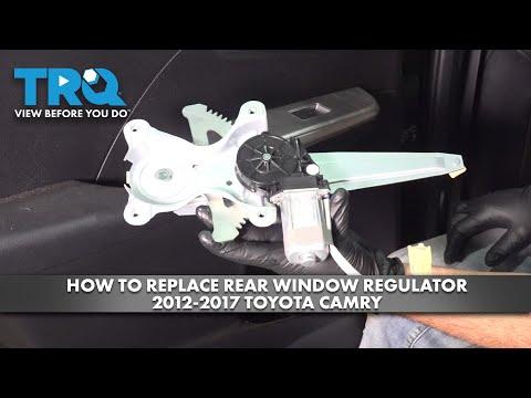 How to Replace Rear Window Regulator on a 2016 Lexus ES350 (Left or Right Door)