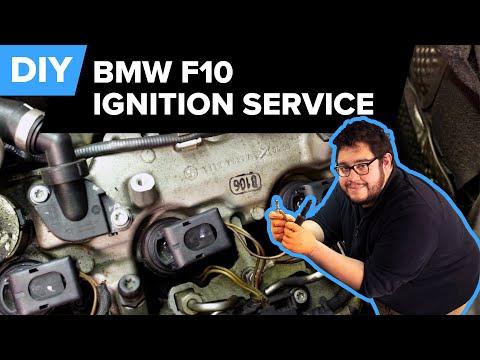 F10 BMW 550i Ignition Coil & Spark Plug Replacement DIY (2011-2016 BMW F10 550i, M5)
