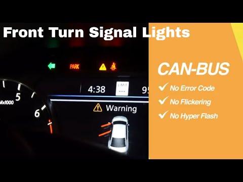 How to Change 2019~2022 Nissan Altima Front Turn Signal Lights Bulbs?