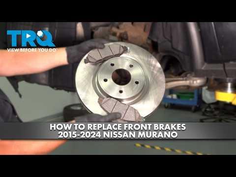How to Replace Front Brake Pads on a 2015-2024 Nissan Murano (Engine: V6 3.5L)